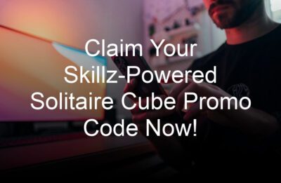 claim your skillz powered solitaire cube promo code now