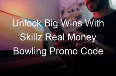 unlock big wins with skillz real money bowling promo code